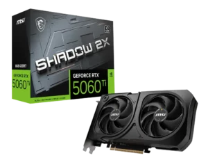 product_17472074237004b1cc67a05ec97196a208e6601245 MSI - NVIDIA GeForce RTX 5060 Ti 8GB GDDR7 - RTX 5060 TI 8G SHADOW 2X PLUS