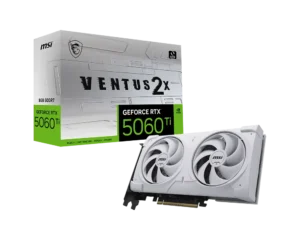 product_1749805911fd144ca73eee8563c898a2cbd455cc32 MSI - NVIDIA GeForce RTX 5060 Ti 8GB GDDR7 - RTX 5060 TI 8G VENTUS 2X WHITE PLUS