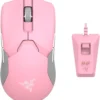Razer Viper Ultimate Wireless Gaming Mouse with Charging Dock - 20K DPI Optical Sensor - Quartz - RZ01-03050300-R3M1