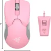 Razer Viper Ultimate Wireless Gaming Mouse with Charging Dock - 20K DPI Optical Sensor - Quartz - RZ01-03050300-R3M1