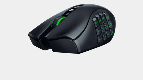 Razer Naga Pro Wireless Gaming Mouse - 20K DPI Optical Sensor - Interchangeable Side Plates - RZ01-03420100-R3A1
