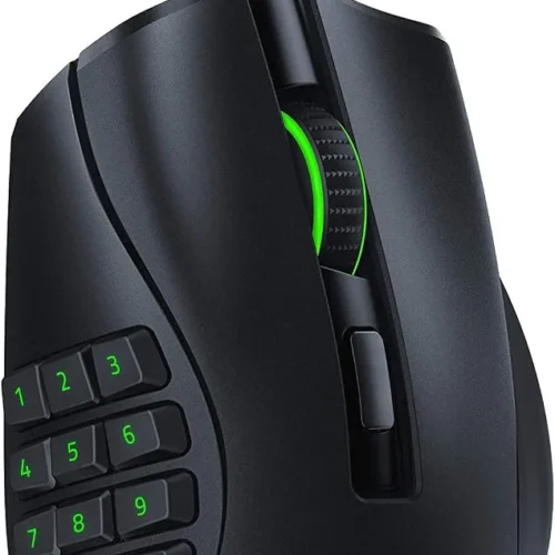 Razer Naga X Wired Ergonomic MMO Gaming Mouse - 18000 DPI - 16 Programmable Buttons - RZ01-03590100-R3M1