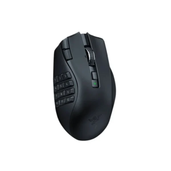 Razer Naga V2 HyperSpeed Wireless MMO Gaming Mouse - Focus Pro 30K Optical Sensor - RZ01-03600100-R3A1