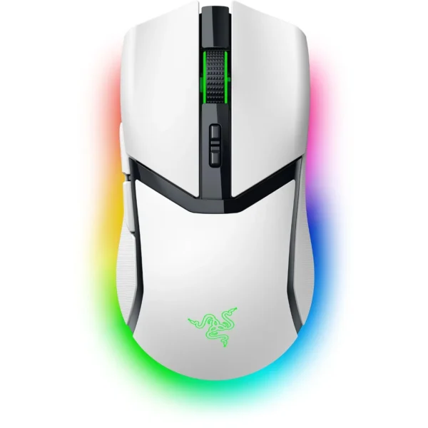Razer Cobra Pro Wireless Gaming Mouse - White Edition - 30K DPI Optical Sensor - Gen-3 Switches - RZ01-04660200-R3A1