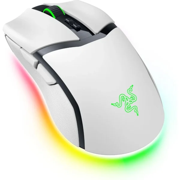 Razer Cobra Pro Wireless Gaming Mouse - White Edition - 30K DPI Optical Sensor - Gen-3 Switches - RZ01-04660200-R3A1