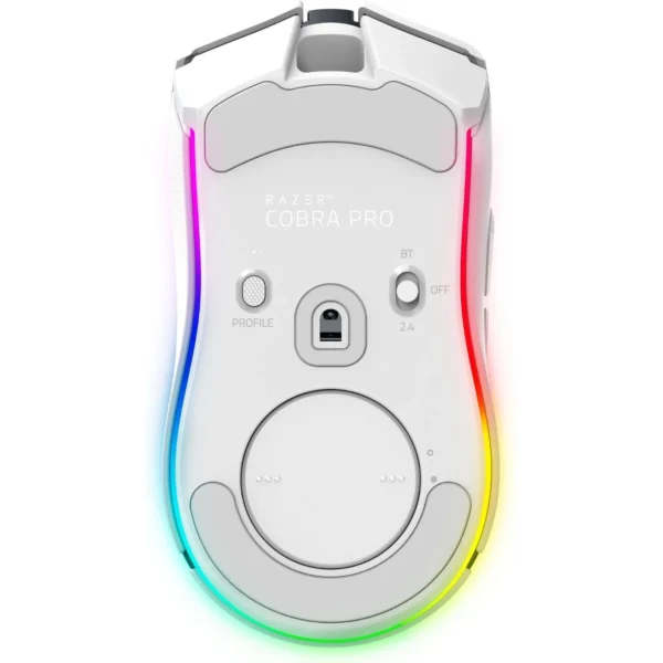 Razer Cobra Pro Wireless Gaming Mouse - White Edition - 30K DPI Optical Sensor - Gen-3 Switches - RZ01-04660200-R3A1