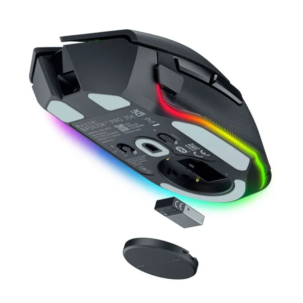 1917091-8 Razer Basilisk V3 Pro 35K Ergonomic Wireless Gaming Mouse with Focus Pro Sensor and Chroma RGB - RZ01-05240100-R3A1