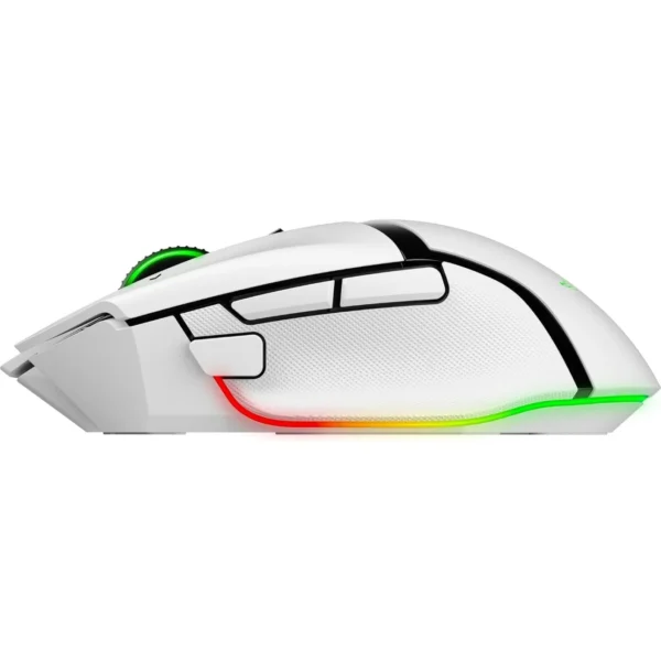 61cypJjaAtL._SL1500_ Razer Basilisk V3 Pro 35K Ergonomic Wireless Gaming Mouse - White Edition - Focus Pro Sensor - RZ01-05240200-R3A1
