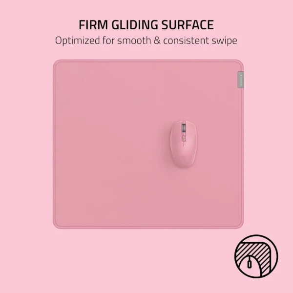 61-BckBcTfL._AC_SL1500_ Razer Strider Hybrid Gaming Mouse Mat - Large Quartz Edition - Polyester Surface and Stitched Edges - RZ02-03810300-R3M1