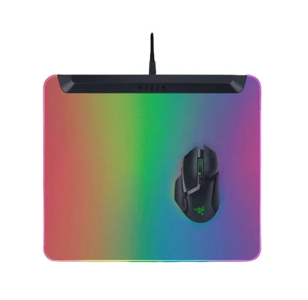 Razer Firefly V2 Pro - Multi-Zone Chroma RGB Gaming Mouse Mat - Micro-Textured Hard Mat - RZ02-04920100-R3M1