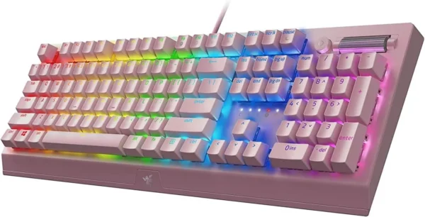 61GrKO4yLhL._AC_SL1424_ Razer BlackWidow V3 Full Size Mechanical Gaming Keyboard Green Switch Quartz Edition - RZ03-03541800-R3M1