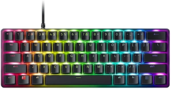 717EVH373XL._AC_SL1500_ Razer Huntsman Mini Analog - 60% Analog Optical Gaming Keyboard with Snap Tap - US Layout - RZ03-04340100-R3M1