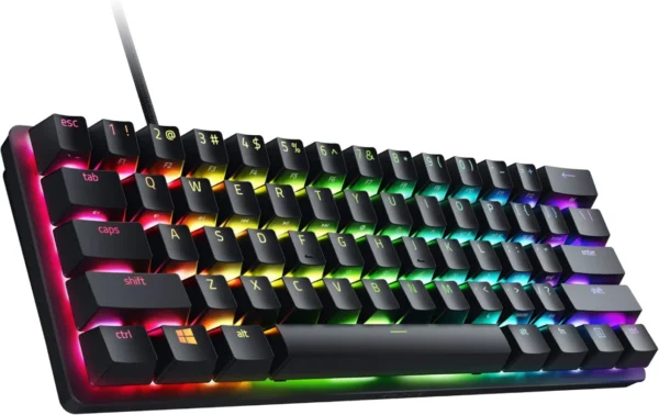 71V5LtdVZ+L._AC_SL1500_ Razer Huntsman Mini Analog - 60% Analog Optical Gaming Keyboard with Snap Tap - US Layout - RZ03-04340100-R3M1