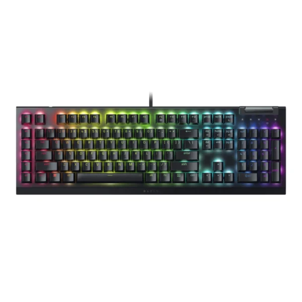 Razer BlackWidow V4 X Mechanical Gaming Keyboard - Yellow Switch Linear and Silent - Full Size - RZ03-04701800-R3M1