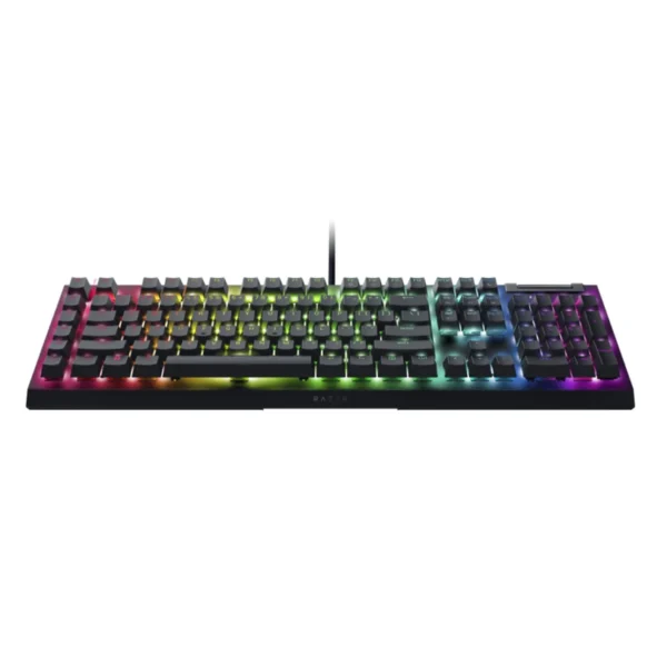 Razer BlackWidow V4 X Mechanical Gaming Keyboard - Yellow Switch Linear and Silent - Full Size - RZ03-04701800-R3M1