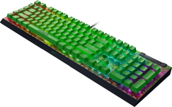 Razer - BlackWidow V4 X Mechanical Gaming Keyboard - Green Switches, Chroma RGB, Minecraft Edition - RZ03-04704100-R3M1