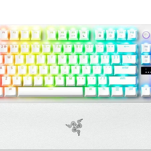 Razer Huntsman V3 Pro Tenkeyless Analog Optical Esports Keyboard - White Edition - RZ03-04981700-R3M1