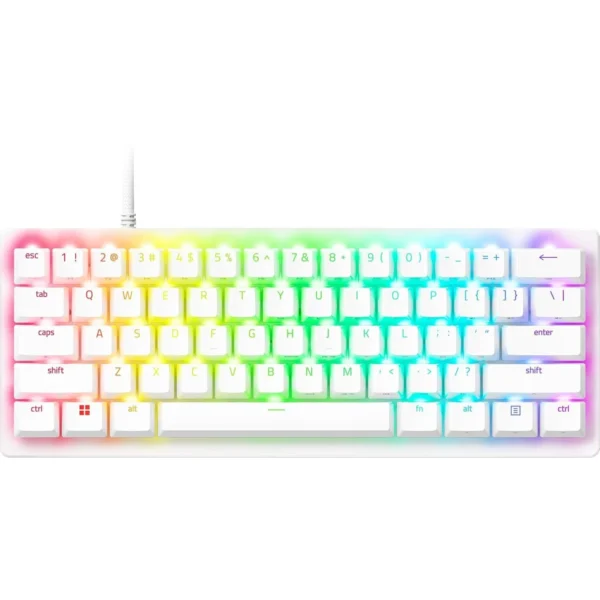 71wZM86lX6L._SL1500_ Razer Huntsman V3 Pro Mini 60% Analog Optical Esports Gaming Keyboard White Edition - RZ03-04991700-R3M1