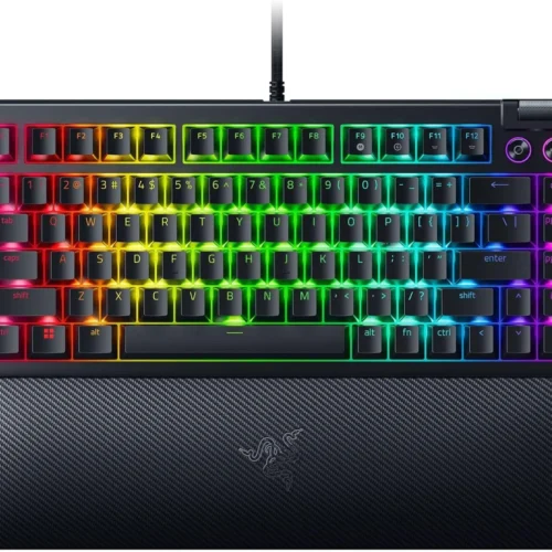 Razer BlackWidow V4 75% Compact Hot-Swappable Mechanical Gaming Keyboard US Layout - RZ03-05000100-R3M1