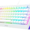 61Y2uEARkZL._AC_SL1500_ Razer BlackWidow V4 75% Hot-Swappable Tactile Mechanical Gaming Keyboard White Edition - RZ03-05001700-R3M1