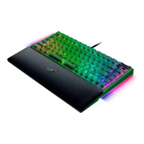 Razer - BlackWidow V4 75% Hot-Swappable Mechanical Gaming Keyboard - Tactile Orange Switches - RZ03-05003300-R3M1