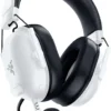 Razer - BlackShark V2 X for PlayStation Esports Headset - 50mm TriForce Titanium, Wireless/Wired - White - RZ04-03241300-R3UA