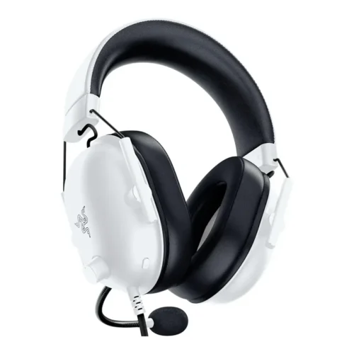 Razer - BlackShark V2 X Wired Console Headset - Xbox Licensed, 50mm Drivers - White - RZ04-03241500-R3M1
