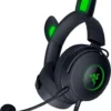 Razer Kraken Kitty V2 Pro Wired RGB Headset with Interchangeable Ears 50mm Drivers Black - RZ04-04510100-R3M1