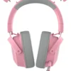 Razer Kraken Kitty V2 Pro Wired RGB Headset with Interchangeable Ears 50mm Drivers Quartz - RZ04-04510200-R3M1