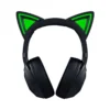 dryjdtyjh Razer - Kraken Kitty V2 BT Wireless Bluetooth RGB Headset - 40mm TriForce Drivers - Black - RZ04-04860500-R3M1