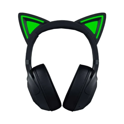 Razer - Kraken Kitty V2 BT Wireless Bluetooth RGB Headset - 40mm TriForce Drivers - Black - RZ04-04860500-R3M1