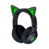 drhsrtjdty Razer - Kraken Kitty V2 BT Wireless Bluetooth RGB Headset - 40mm TriForce Drivers - Black - RZ04-04860500-R3M1