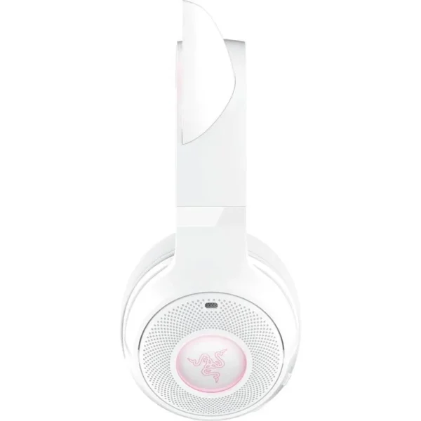4-1 Razer - Kraken Kitty V2 BT Wireless Bluetooth RGB Headset - 40mm TriForce Drivers - White - RZ04-04860600-R3M1
