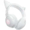 5-2 Razer - Kraken Kitty V2 BT Wireless Bluetooth RGB Headset - 40mm TriForce Drivers - White - RZ04-04860600-R3M1