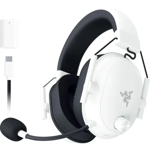 Razer BlackShark V2 HyperSpeed - Wireless 2.4GHz Bluetooth Esports Headset - White - RZ04-04960200-R3M1