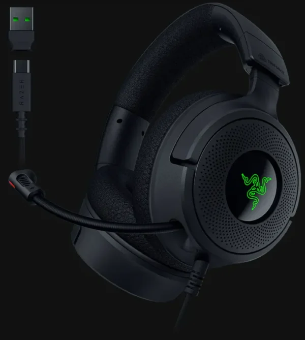 Screenshot 2026-10-29 175018 Razer Kraken V4 X Wired USB-C/A RGB Gaming Headset with 40mm TriForce Drivers - Black - RZ04-05180100-R3M1