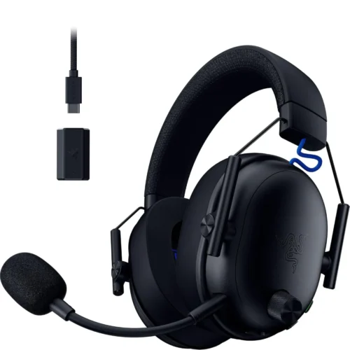 Razer BlackShark V3 for PlayStation Wireless Esports Gaming Headset - TriForce Titanium 50mm Drivers - RZ04-05410300-R3UA