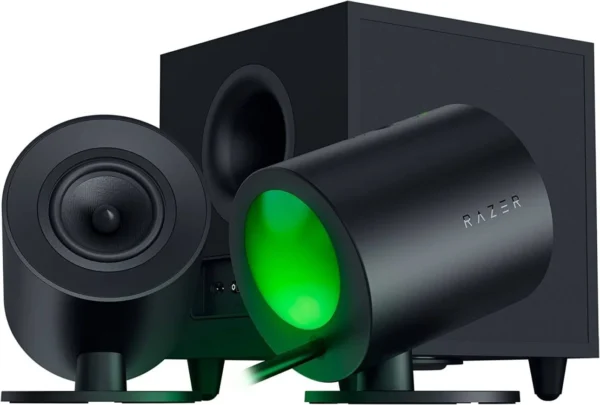 Razer Nommo V2 Full-Range 2.1 PC Gaming Speakers - THX Spatial Audio - Subwoofer - RZ05-04750100-R3G1