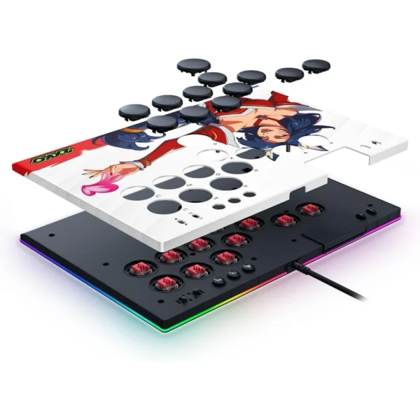 Razer Kitsune All-Button Optical Arcade Controller for PS5 and PC - 2XKO Edition - RZ06-05020600-R3A1