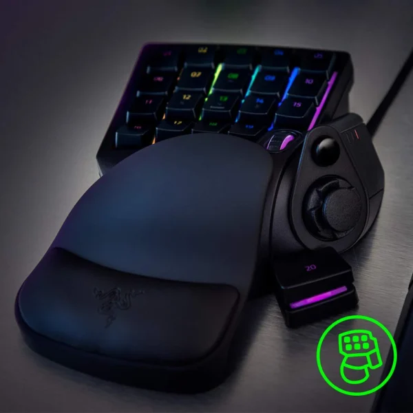 Razer Tartarus V2 Mecha-Membrane Gaming Keypad - 32 Programmable Keys & Chroma RGB - RZ07-02270100-R3M1