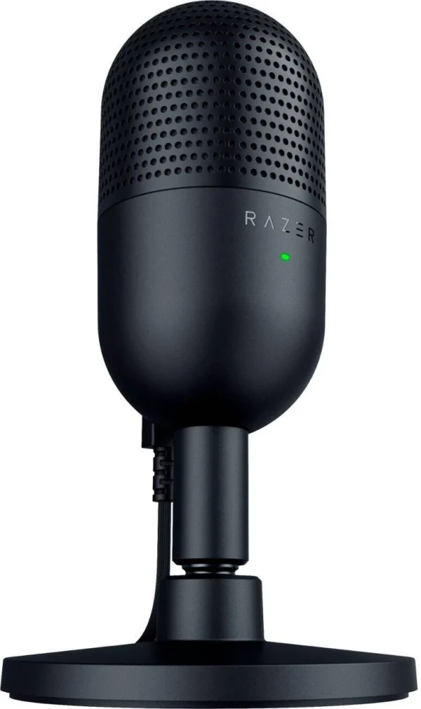 Razer Seiren V3 Mini Ultra-Compact USB Condenser Microphone - 14mm Capsule - Supercardioid - RZ19-05050100-R3M1