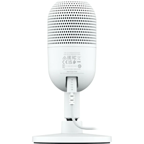 Razer Seiren V3 Mini - Ultra-Compact USB Condenser Microphone - Supercardioid - White - RZ19-05050300-R3M1