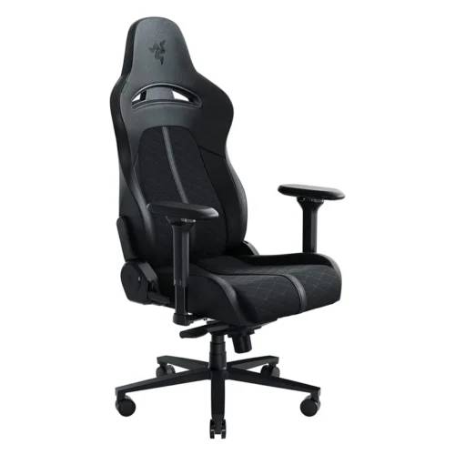 Razer Enki Gaming Chair - Black EPU Synthetic Leather 4D Armrests 152 Degree Recline - RZ38-03720300-R3U1