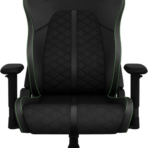 Razer Enki X Essential Gaming Chair - Black/Green Faux Leather 2D Armrests 152 Degree Recline - RZ38-03880100-R3U1