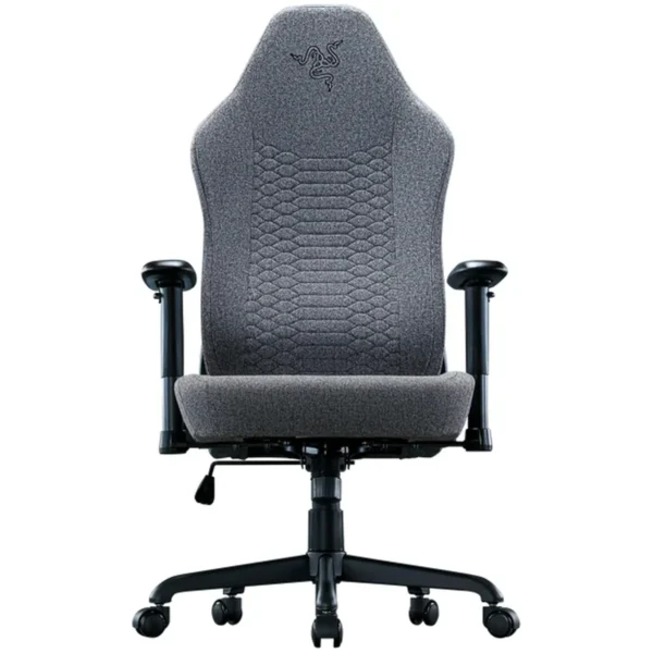 Razer - Iskur V2 X Fabric Essential Gaming Chair with Built-in Lumbar Support - Light Gray - RZ38-05310200-R3UA