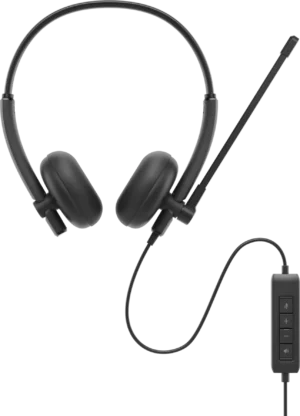 headphone-wired-wh125-black-gallery-2 Dell Wired Headset - On-Ear, USB-A, Noise-Cancelling Boom Mic, Teams & Zoom Certified - WH125