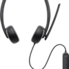 headset-dell-wh3024-bk-gallery-2 Dell Wired Headset - AI Noise Cancellation, Teams & Zoom Certified, Boom Mic - WH3024