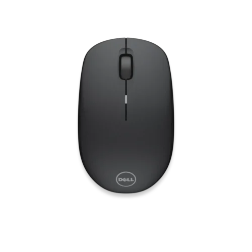 Dell Wireless Optical Mouse - 1000 dpi Optical Sensor - 2.40 GHz RF - Ambidextrous - Black - WM126